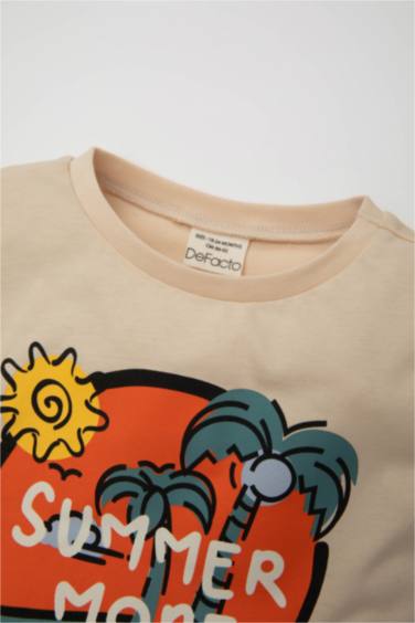 Комплект из 2-х вещей с принтом для малышей мальчиков