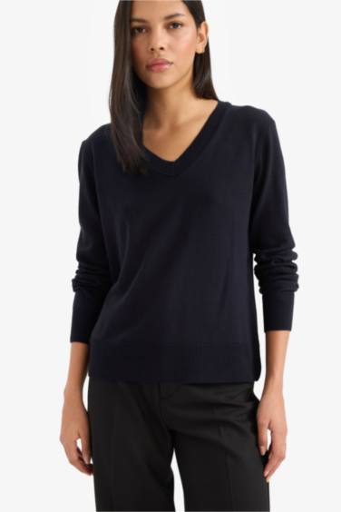 Relax Fit V-Neck Pullover