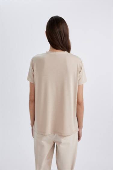 Regular Fit Crew Neck Short Sleeve T-Shirt