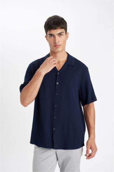 Relax Fit Cotton Short Sleeve Polo Shirt