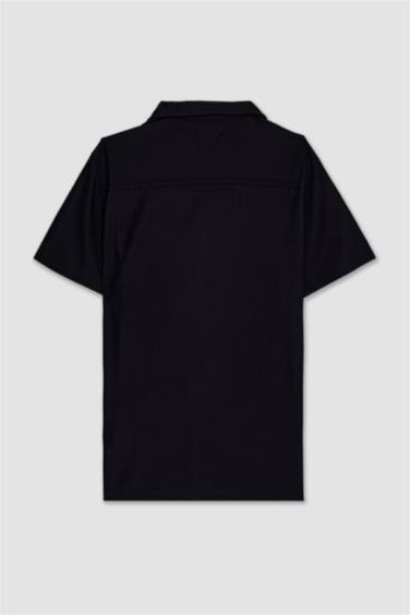 Modern Fit Resort Neck Short Sleeve Shirt