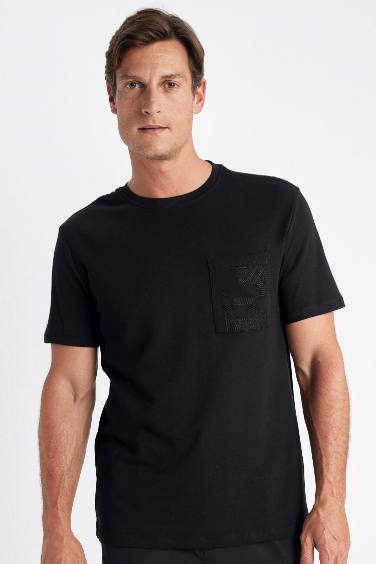 Regular Fit Crew Neck Short Sleeve T-Shirt