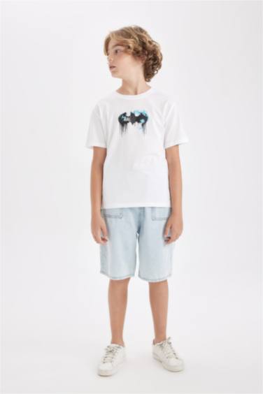 تيشيرت ولادي قصة عادية بياخة مستديرة من باتمان