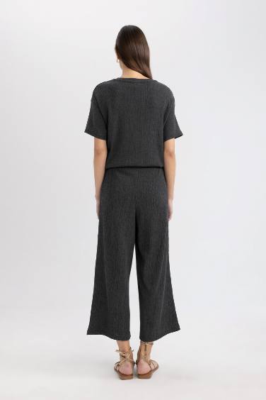 Брюки Wide Leg со средней талией