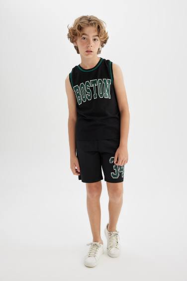 Boy Printed T-Shirt Shorts 2 Piece Set