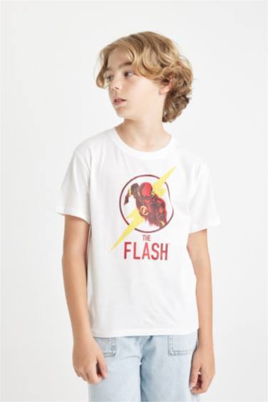 Boy The Flash Crew Neck Short Sleeve T-Shirt
