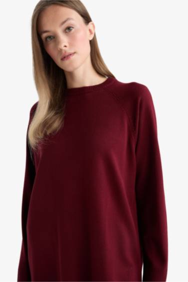 Regular Fit Crew Neck Tunic
