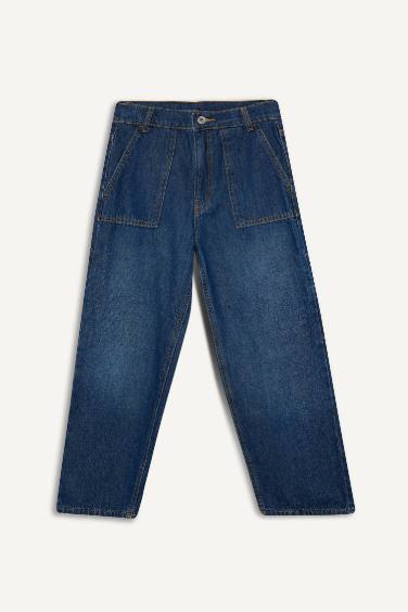 Pantalon Jean à jambes larges pour garçon