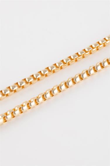 قلادة ذهبي نسائي سميك