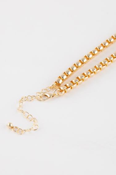 قلادة ذهبي نسائي سميك