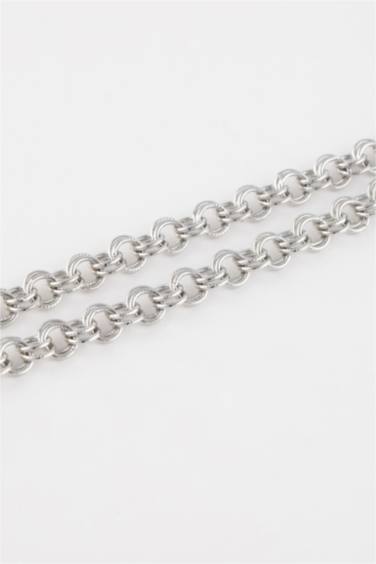 سلسله حريمي فضي سميك