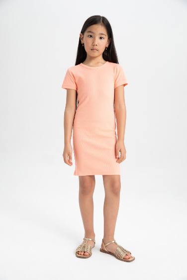 Robe à manches courtes pour Fille