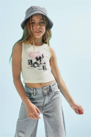 Қыздарға Disney Mickey & Minnie Лицензиялық тоқылған Ішкөйлек