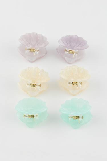 كلبس شعر حريمي - 6 قطع