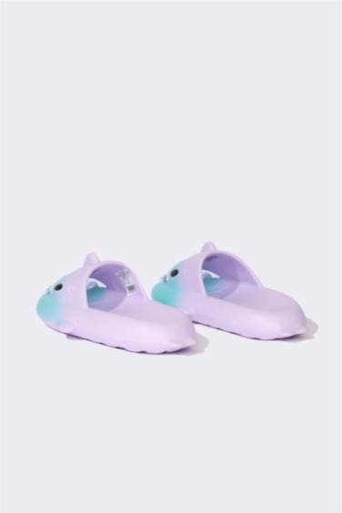 Woman Flat Sole Single Band Eva Slippers