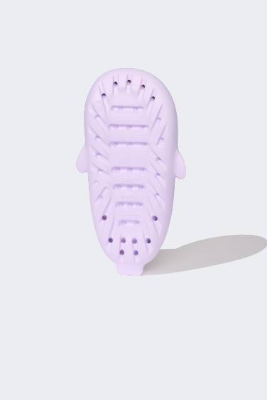 Woman Flat Sole Single Band Eva Slippers