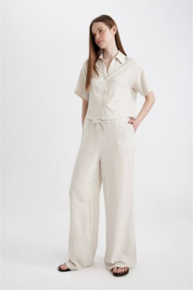 Oversize Geniş Kalıp Kısa Kollu Gömlek