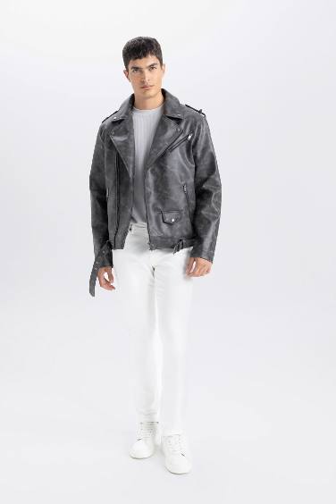 Куртка из искусственной кожи водоотталкивающая