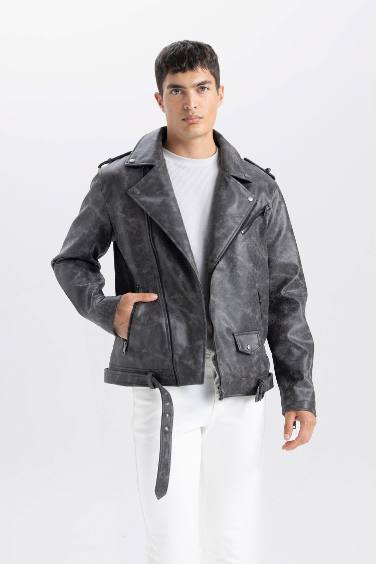 Куртка из искусственной кожи водоотталкивающая