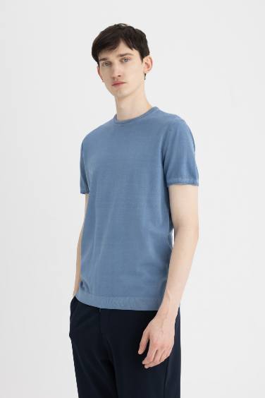 T-Shirt Polo Coupe Standard Col Rond