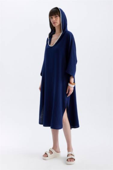 فستان بحر قطن قصة عادية من Fall in Love