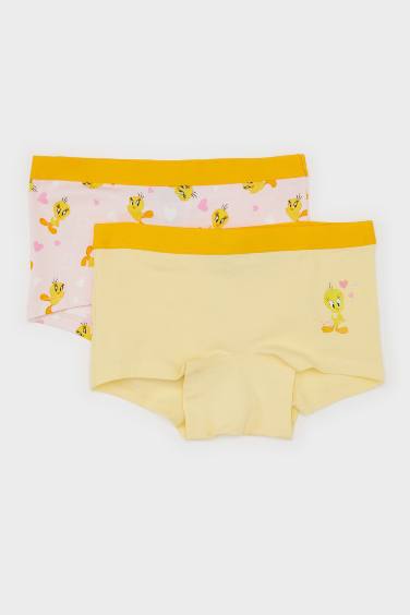 Girl 2 piece Looney Tunes Licensed Printed Boxer