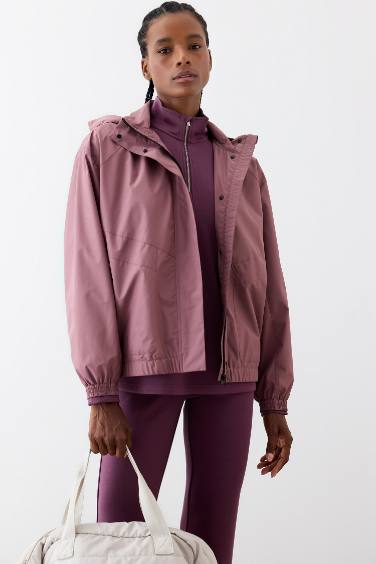 DeFactoFit Waterproof Regular Fit Hooded Rain Jacket