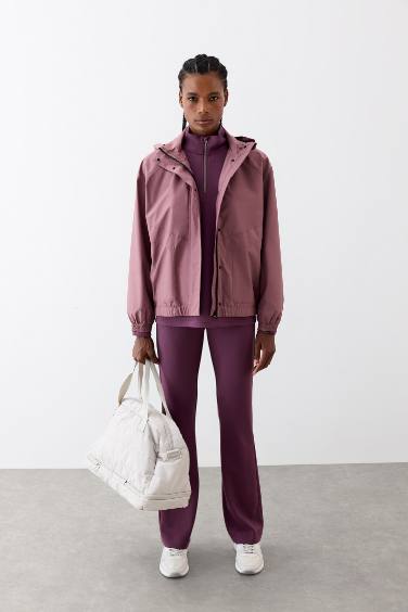 DeFactoFit Waterproof Regular Fit Hooded Rain Jacket