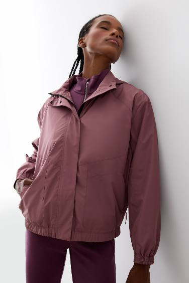 DeFactoFit Waterproof Regular Fit Hooded Rain Jacket