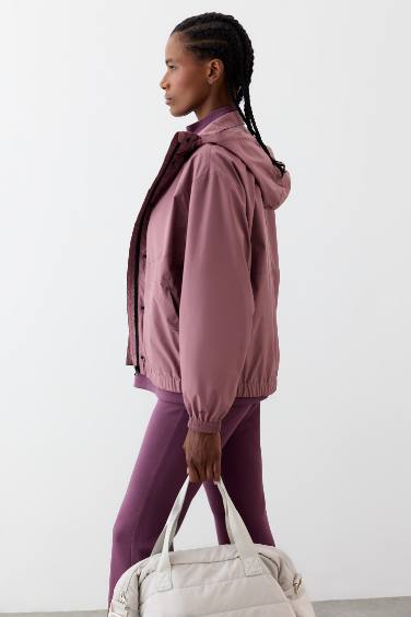 DeFactoFit Waterproof Regular Fit Hooded Rain Jacket