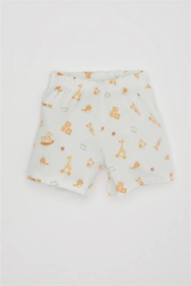 Baby Boy Safari Printed Cotton 2 Piece Pajama Set