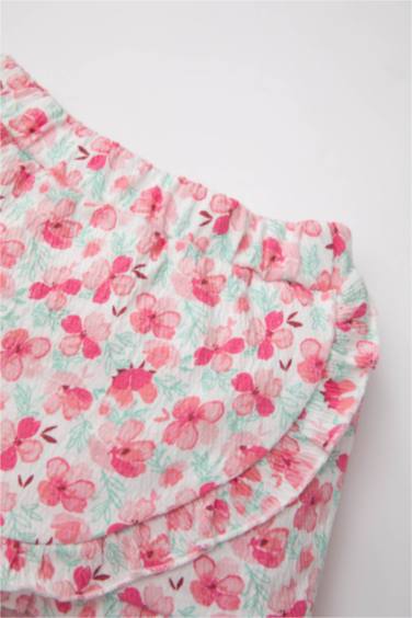 Baby Girl Flower Shorts