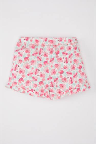 Baby Girl Flower Shorts