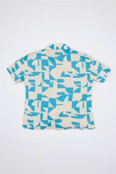 قميص ولادي نص ردن قصة عادية بياخة عالية