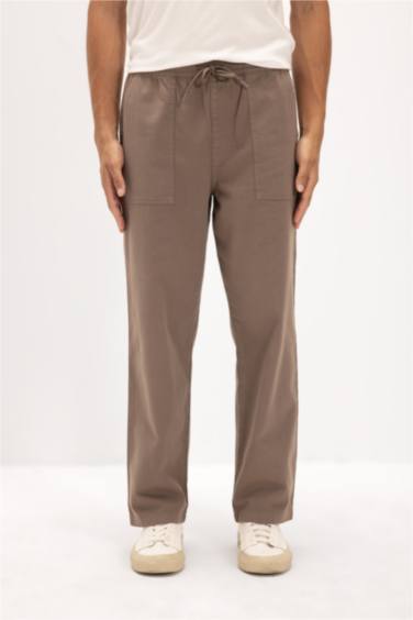 سروال جبردين بقصة مستقيمة