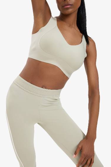 DeFactoFit V Neck Heavy Fabric Sports Bra