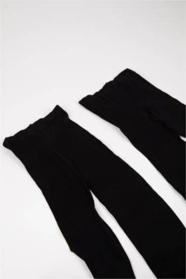 شرابات كيلون بناتي قطن - قطعتين