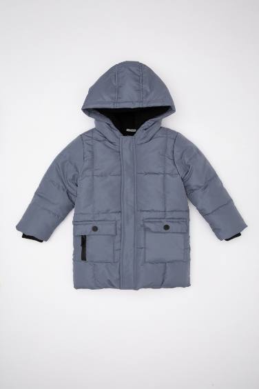 Baby Boy Waterproof Puffer Jacket