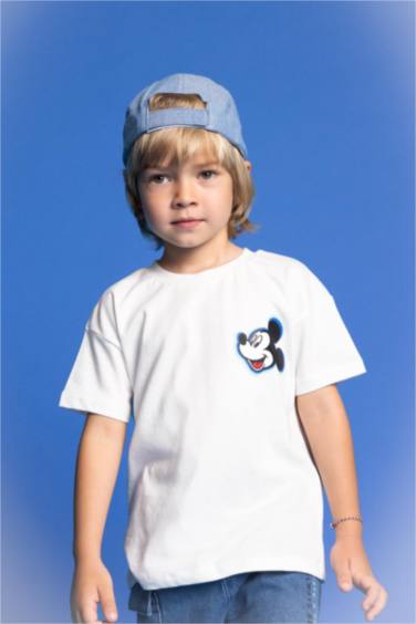 Baby Boy Disney Mickey Minnie Crew Neck T-Shirt