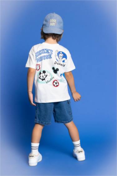 Baby Boy Disney Mickey Minnie Crew Neck T-Shirt