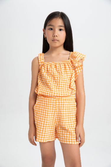 سيت بناتي شورت وبلوزة - قطعتين