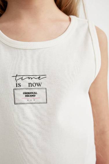 Комплект из 2-х вещей с принтом для девочек