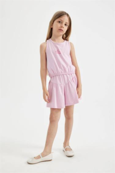 Комплект из 2-х вещей с принтом для девочек