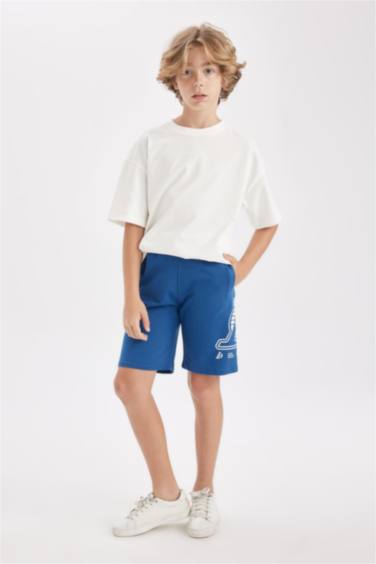 Regular Fit NBA Los Angeles Lakers Licensed Normal Waist Shorts