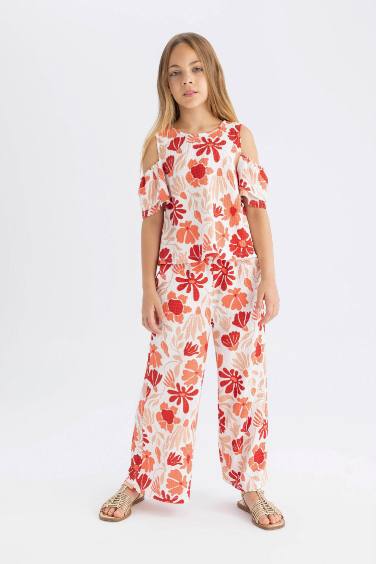 Брюки клеш широкие для девочек