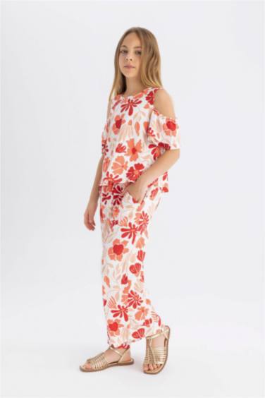 Брюки клеш широкие для девочек