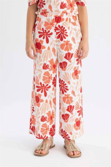 Брюки клеш широкие для девочек