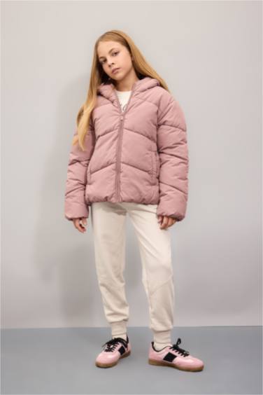 Қыздарға бас киімді Пальто