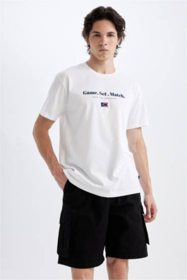 Cargo Fit Gabardine Regular Hem Bermuda