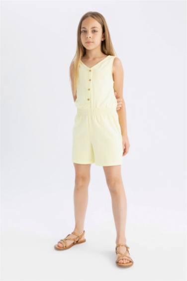 Girl Strappy Jumpsuit